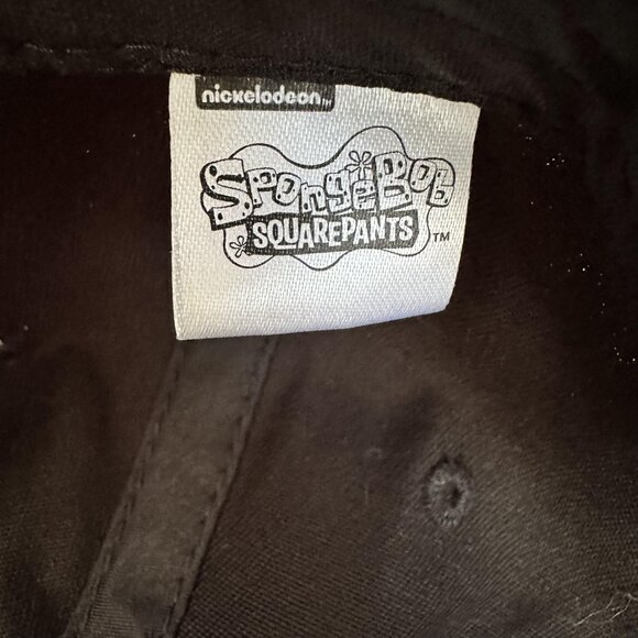 Spongebob Squarepants Nickelodeon Dad Hat Pineapple Adjustable Strap Back Black - Picture 8 of 10